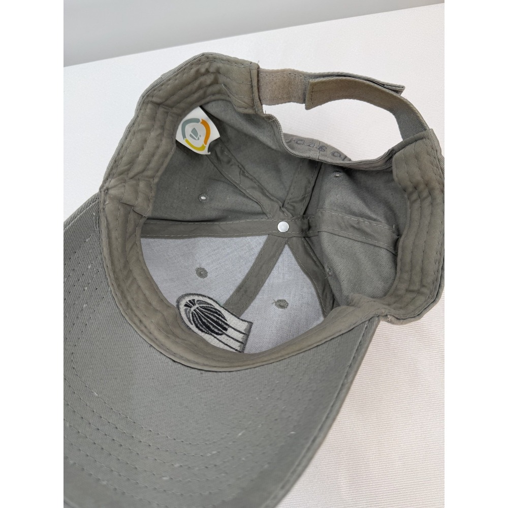 Indiana Pacers Hat Women Gray Lucas Oil Stadium Adjustable Baseball Cap - Picture 5 of 7